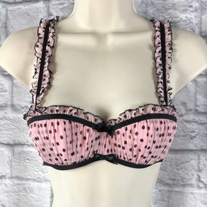 Rare Vintage Chantal Thomass xVictoria’sSecret 2005 Collab Ballerina Bra CTRR‎